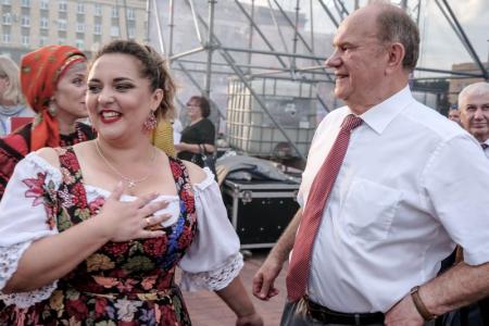 Второй день визита Г.А. Зюганова в Орловскую область