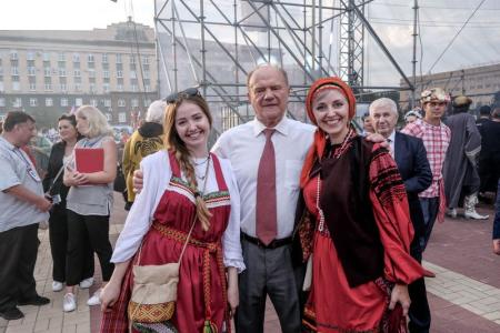 Второй день визита Г.А. Зюганова в Орловскую область