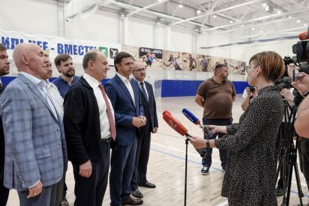 Г.А. Зюганов посетил турнир по волейболу в Орле