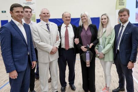Г.А. Зюганов посетил турнир по волейболу в Орле
