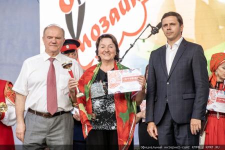 Г.А. Зюганов принял участие в фольклорном фестивале "Орловская мозаика"