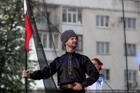 Г.А. Зюганов принял участие в фольклорном фестивале "Орловская мозаика"