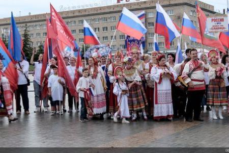 Г.А. Зюганов принял участие в фольклорном фестивале "Орловская мозаика"