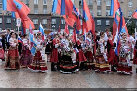 Г.А. Зюганов принял участие в фольклорном фестивале "Орловская мозаика"