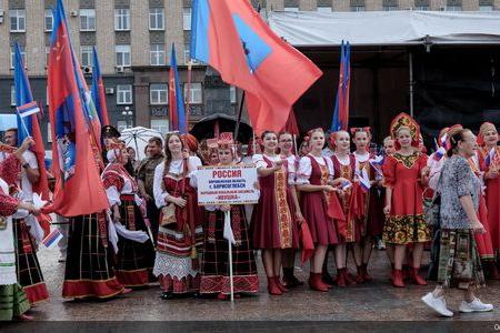 Г.А. Зюганов принял участие в фольклорном фестивале "Орловская мозаика"