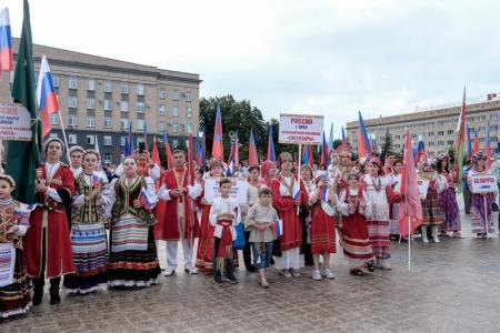 Г.А. Зюганов принял участие в фольклорном фестивале "Орловская мозаика"