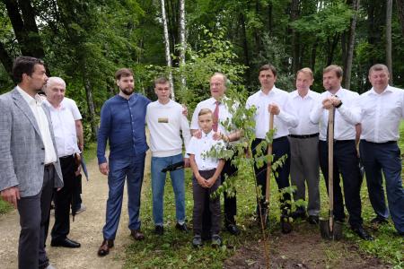 Г.А. Зюганов и А.Е. Клычков посетили природный музей–заповедник И.С. Тургенева «Спасское-Лутовиново»
