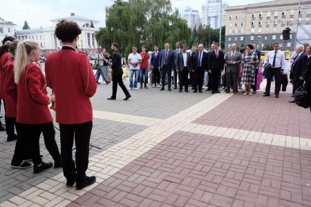 Г.А. Зюганов посетил торжественное собрание и концерт, посвященные 79-летней годовщине освобождения Орла