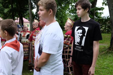 Г.А. Зюганов и А.Е. Клычков посетили природный музей–заповедник И.С. Тургенева «Спасское-Лутовиново»