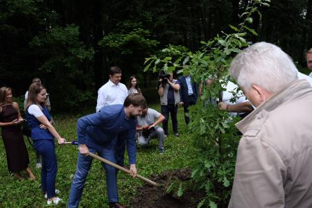 Г.А. Зюганов и А.Е. Клычков посетили природный музей–заповедник И.С. Тургенева «Спасское-Лутовиново»