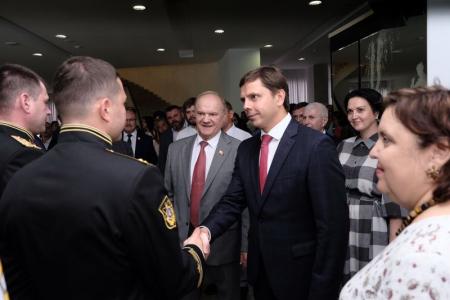 Г.А. Зюганов посетил торжественное собрание и концерт, посвященные 79-летней годовщине освобождения Орла
