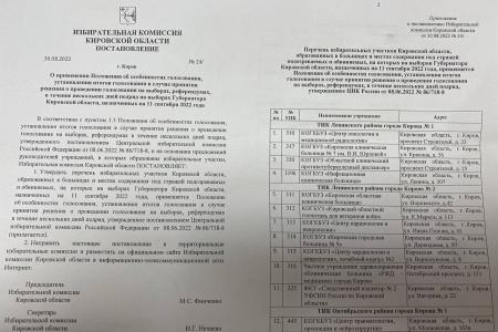 “Команда Соколова” организует голосование “на пеньках” на выборах губернатора Кировской области