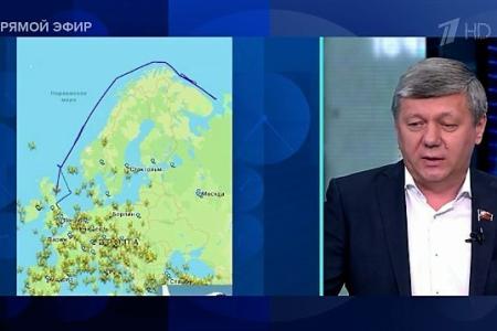 Дмитрий Новиков на Первом канале о необходимости твёрдых ответов на провокации, работе Ельцин-центра и примере Венесуэлы