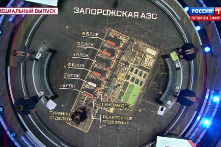 Юрий Афонин в эфире «России-1»: Обстрелы Запорожской АЭС по приказу киевской хунты напоминают последние дни Третьего рейха