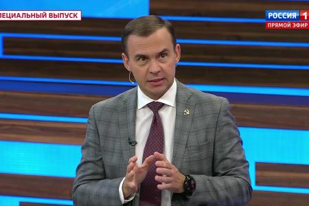 Юрий Афонин в эфире «России-1»: Обстрелы Запорожской АЭС по приказу киевской хунты напоминают последние дни Третьего рейха