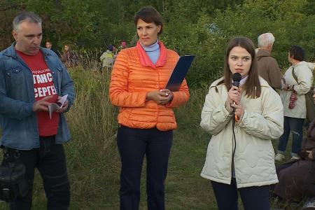 Москва. В Битцевском Лесу прошла встреча с депутатом-коммунистом Ириной Филатовой
