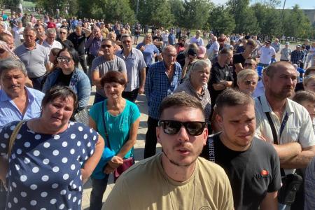 Краснодарский край. Представители КПРФ приняли участие в сходе граждан по проблемам мусорного полигона
