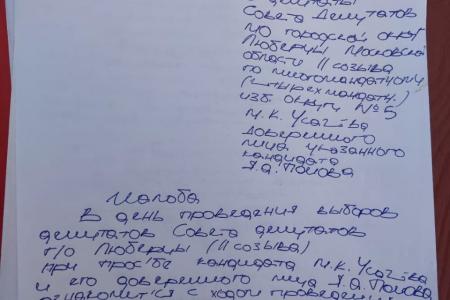 Нарушения на выборах в Московской области