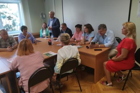Московская область. Депутаты-коммунисты Мособлдумы Александр Наумов и Олег Емельянов посетили оборонное предприятие АО НПП «Звезда» в Томилино