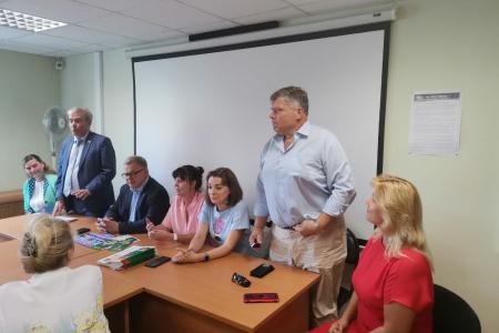 Московская область. Депутаты-коммунисты Мособлдумы Александр Наумов и Олег Емельянов посетили оборонное предприятие АО НПП «Звезда» в Томилино