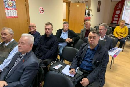 Состоялось совещание первых секретарей городских организаций Московского областного комитета КПРФ
