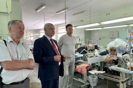 Михаил Парамонов и Николай Арефьев посетили Пошехонский район Ярославской области