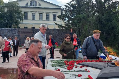 День окончания Второй мировой войны отметили в Тюмени