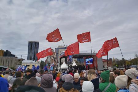 В Перми прошел митинг в поддержку референдумов на Донбассе