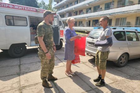 Воины Донбасса поблагодарили коммунистов Великого Новгорода за гуманитарную помощь