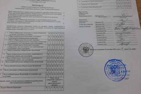 Выборы в Тамбовской области: честного подсчета голосов не было