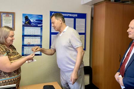 Михаил Парамонов и Николай Арефьев посетили Пошехонский район Ярославской области