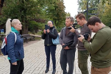 Первый секретарь Ямало-Ненецкого окружного отделения КПРФ Елена Кукушкина о своей рабочей поездке  в Донецкую Народную Республику