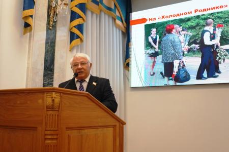 Лидер ставропольских коммунистов Виктор Гончаров: Сегодня на смену одним детям войны, к несчастью, приходят новые