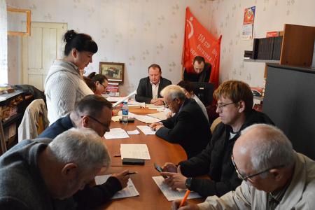 Состоялось выездное заседание Бюро Ивановского обкома КПРФ