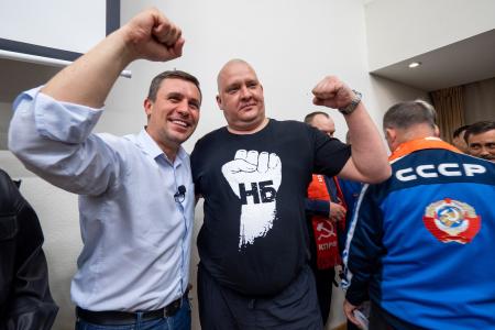 Екатеринбург. Встреча Александра Ивачева и Николая Бондаренко с жителями