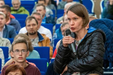 Екатеринбург. Встреча Александра Ивачева и Николая Бондаренко с жителями