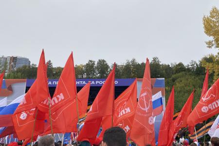 Нижегородские коммунисты приняли участие в митинге в поддержку проходящих референдумов