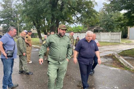 Делегация КПРФ во главе с Казбеком Тайсаевым посетила Запорожскую область