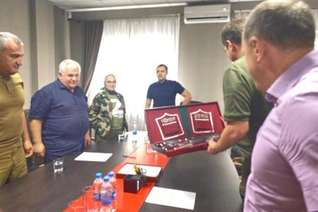 Делегация КПРФ во главе с Казбеком Тайсаевым посетила Запорожскую область