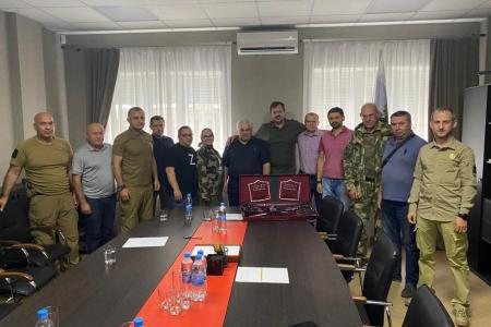 Делегация КПРФ во главе с Казбеком Тайсаевым посетила Запорожскую область