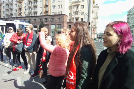 Г.А. Зюганов: Помощь и поддержка против полицейского произвола. Акция коммунистов в Москве