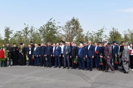 Казбек Тайсаев принял участием в вахте памяти по жертвам Беслана в Северной Осетии