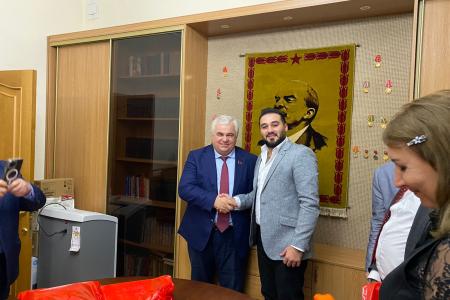 К.К. Тайсаев провел встречу с  депутатами парламента и представителями политических партий Сирии