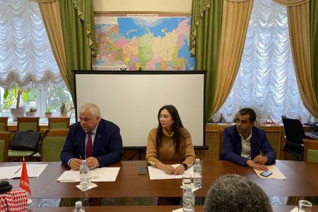 К.К. Тайсаев провел встречу с  депутатами парламента и представителями политических партий Сирии