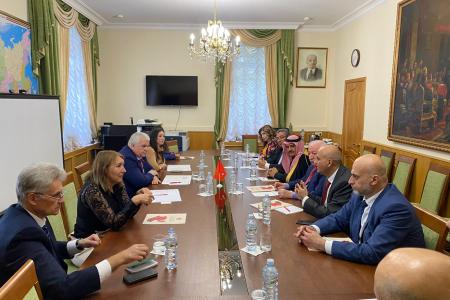 К.К. Тайсаев провел встречу с  депутатами парламента и представителями политических партий Сирии