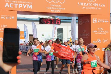 Коммунисты участвовали в VIII “Уфимском международном марафоне”