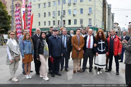 Г.А. Зюганов проголосовал на выборах в Москве