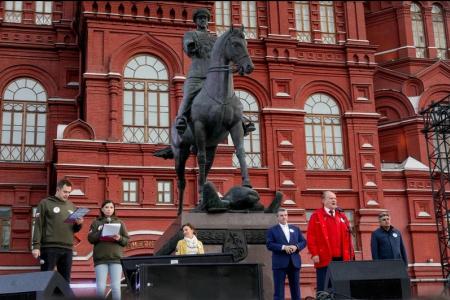 Г.А. Зюганов посетил патриотический митинг-концерт в центре Москвы