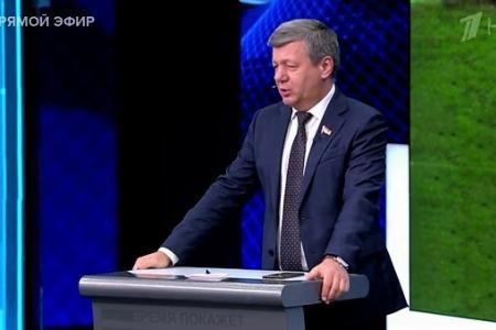 Д.Г. Новиков на Первом канале: «Мечтаю снести тот таможенный пост, что ещё стоит на границе России и ДНР»