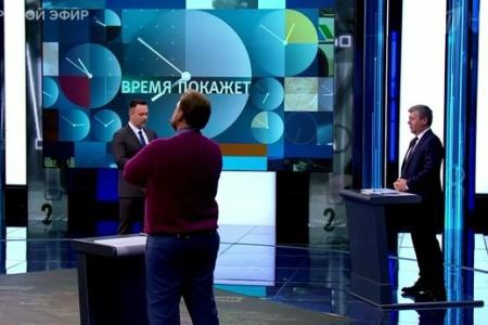 Д.Г. Новиков на Первом канале: «Мечтаю снести тот таможенный пост, что ещё стоит на границе России и ДНР»